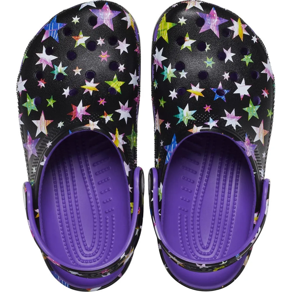 Crocs Toddler Classic Star Print Clog