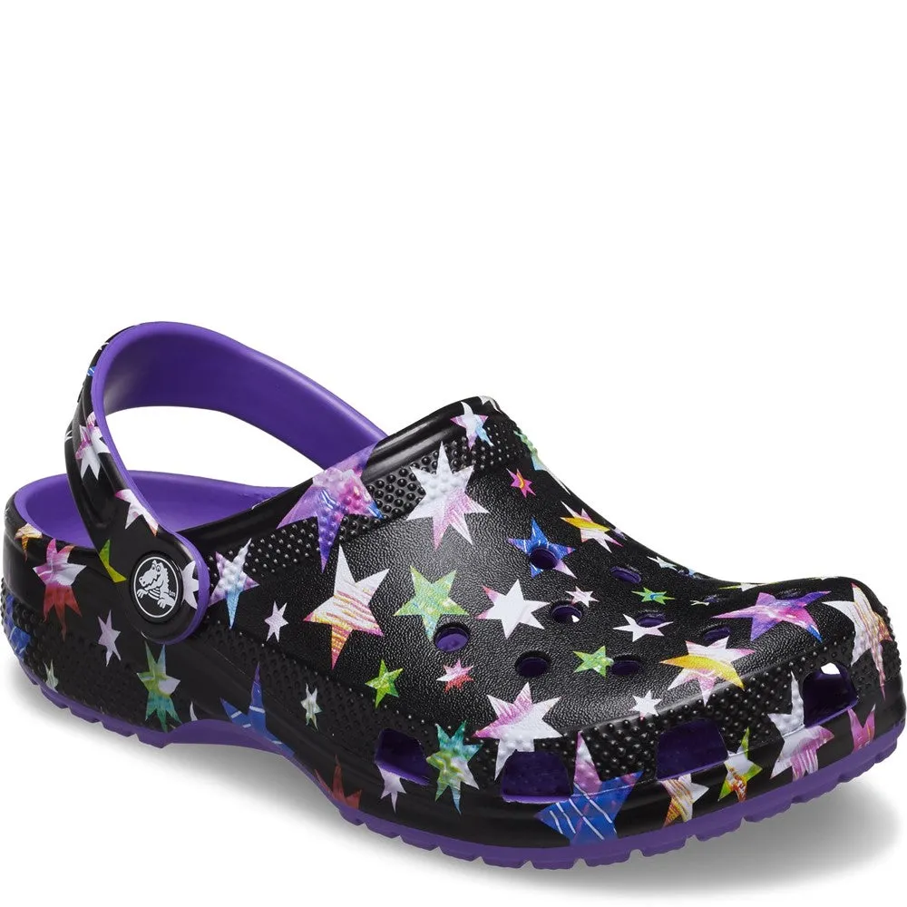 Crocs Toddler Classic Star Print Clog