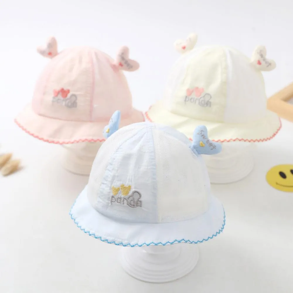 Cute Thin Baby Girl Sunshade Fisherman Hat Kids Accessories Wholesale