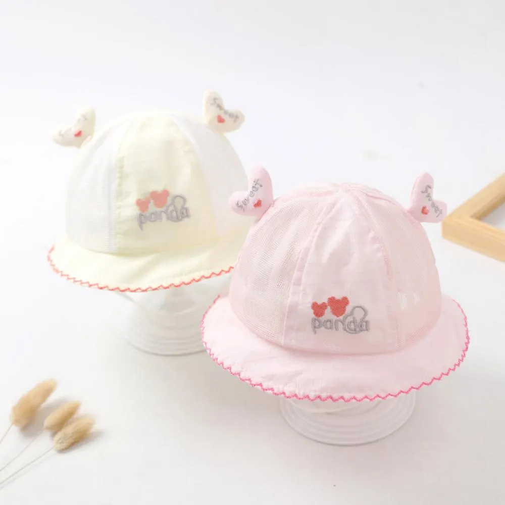 Cute Thin Baby Girl Sunshade Fisherman Hat Kids Accessories Wholesale