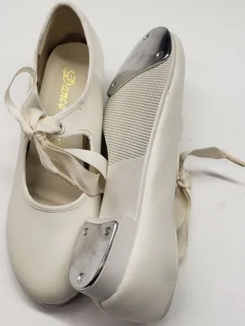 Daniyah Jr. -- Children's Tap Shoe -- White