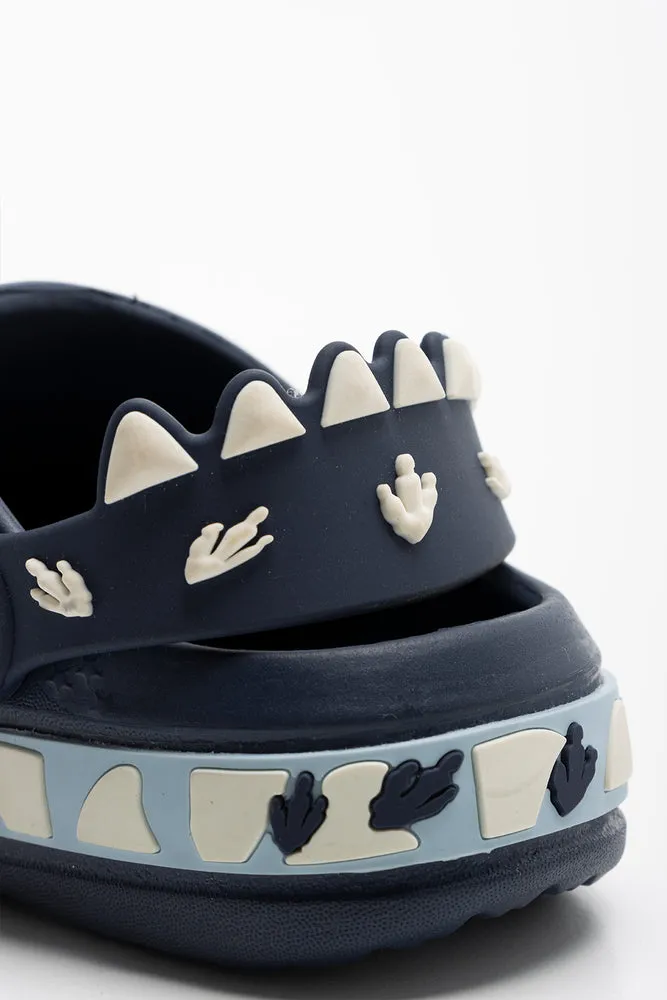 Dino Light Up Clog Navy