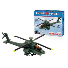 E-Z Build Puzzle - AH-64 Apache Helicopter