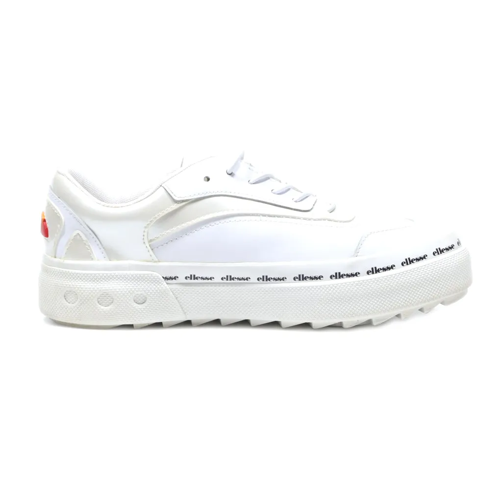 Ellesse Sport Shoes Leather White Colour For Women