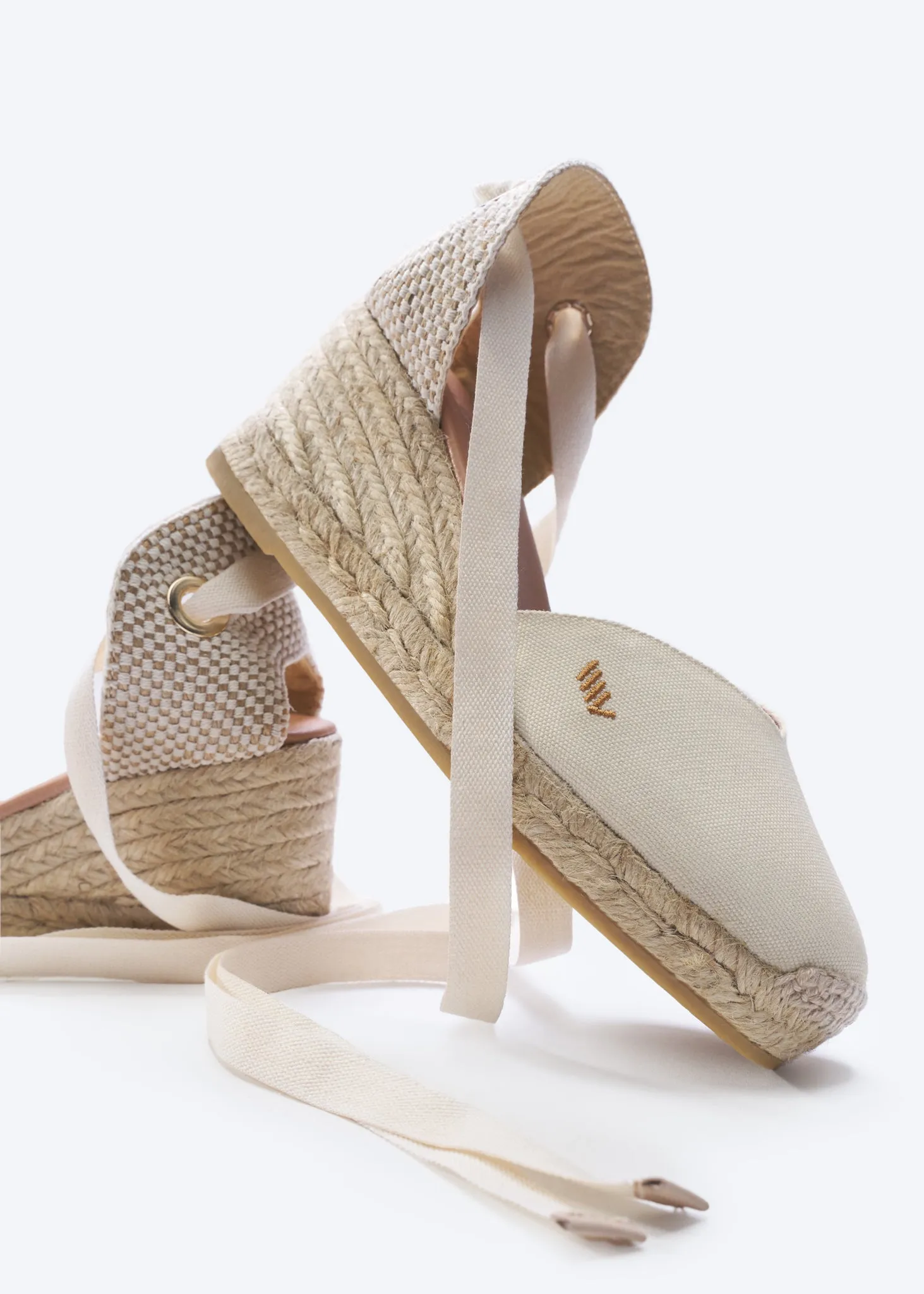 Gava Limited Edition Canvas Espadrille Wedges