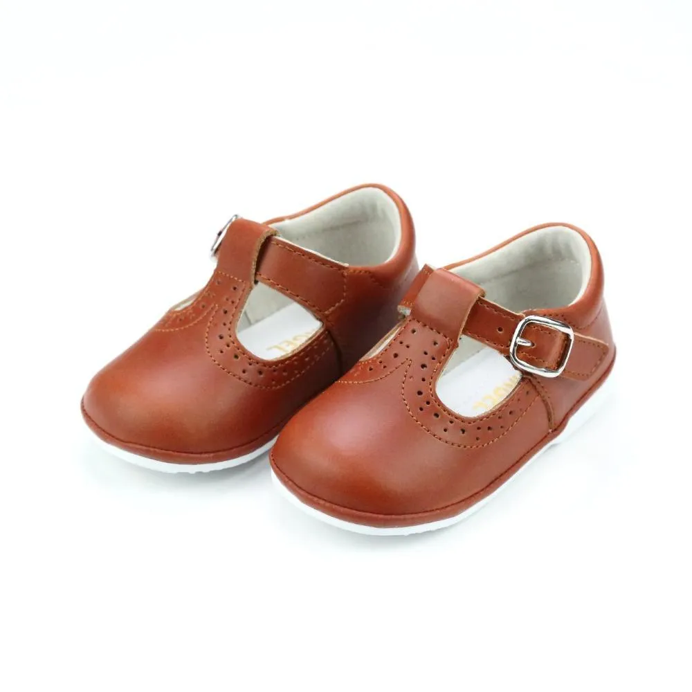 Gemma T-Strap - Cognac