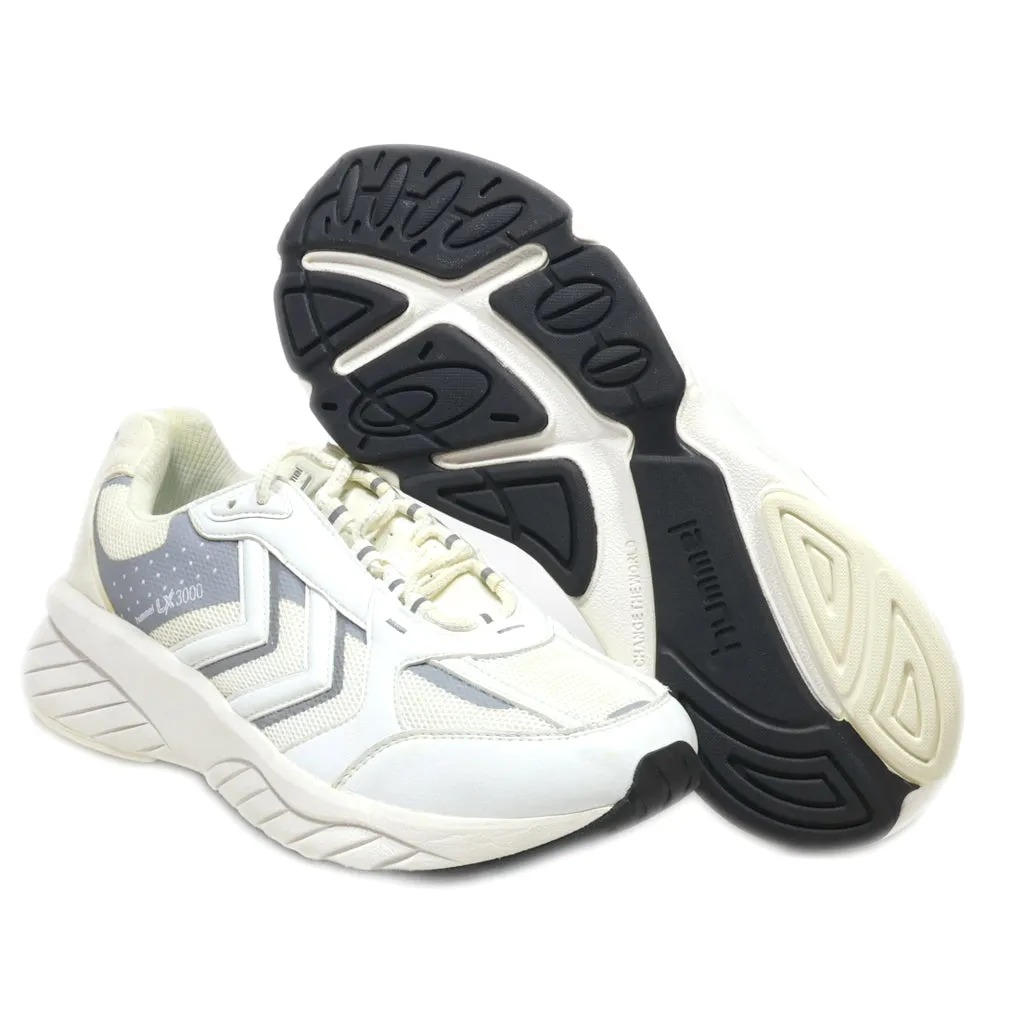 Hummel Lx3000 Sport Shoes Fabric Beige Colour For Men