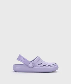 Igor: Sport Kids Slip-On Clogs - Malva Purple