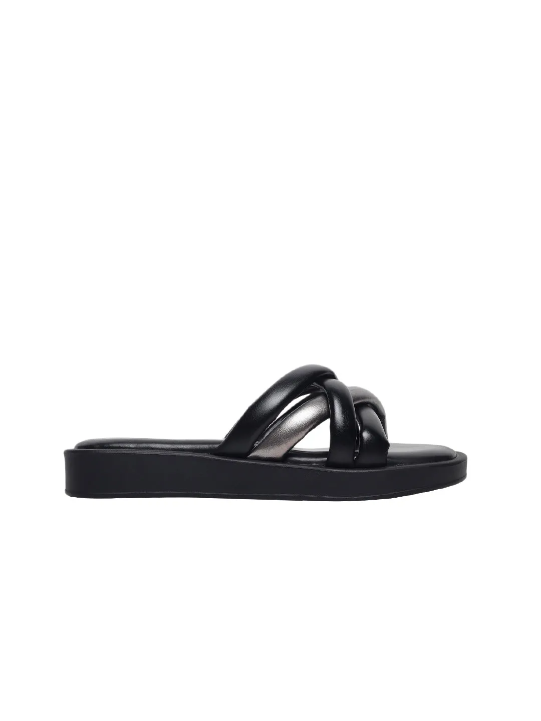 Leah Black Flats