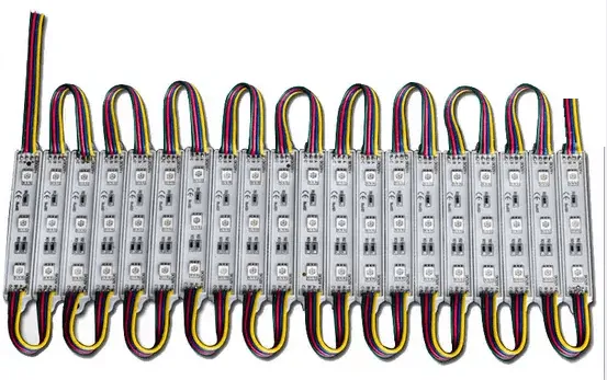 LED Modules 3 LED .72w - Cree 5050 SMD IP65 Injection Molded Modules