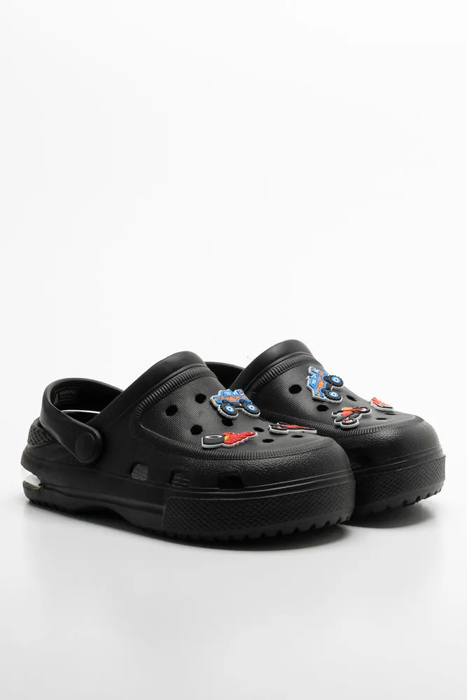 Light Up Clog Black