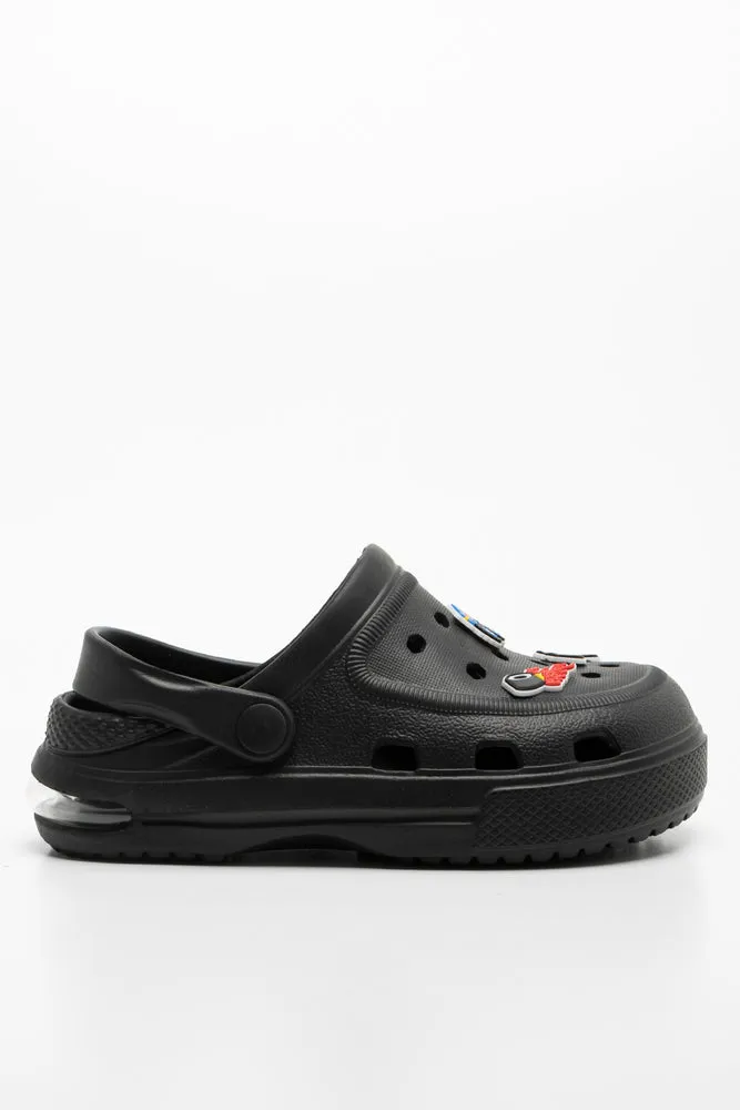 Light Up Clog Black