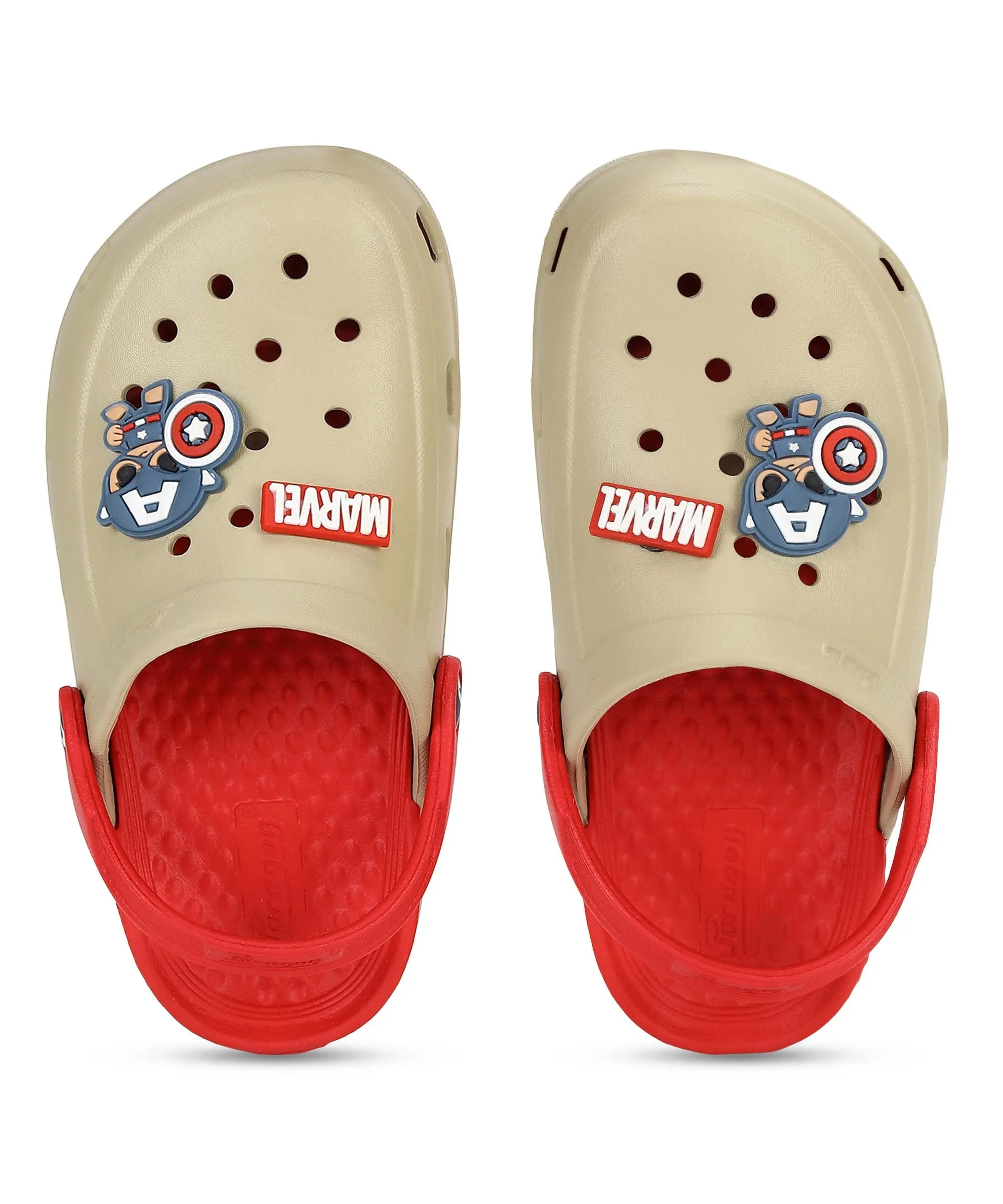 Marvel Captain America EVMK8013K Kids' Casual Clogs | Stylish Clogs for Kids with Durable Sole, Cushioned Foot Support & Sturdy Build | Ideal for Outdoor Use