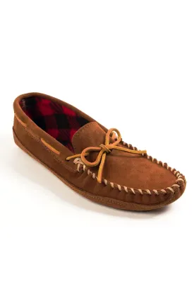 Minnetonka Men's Double Bottom Fleece Slipper