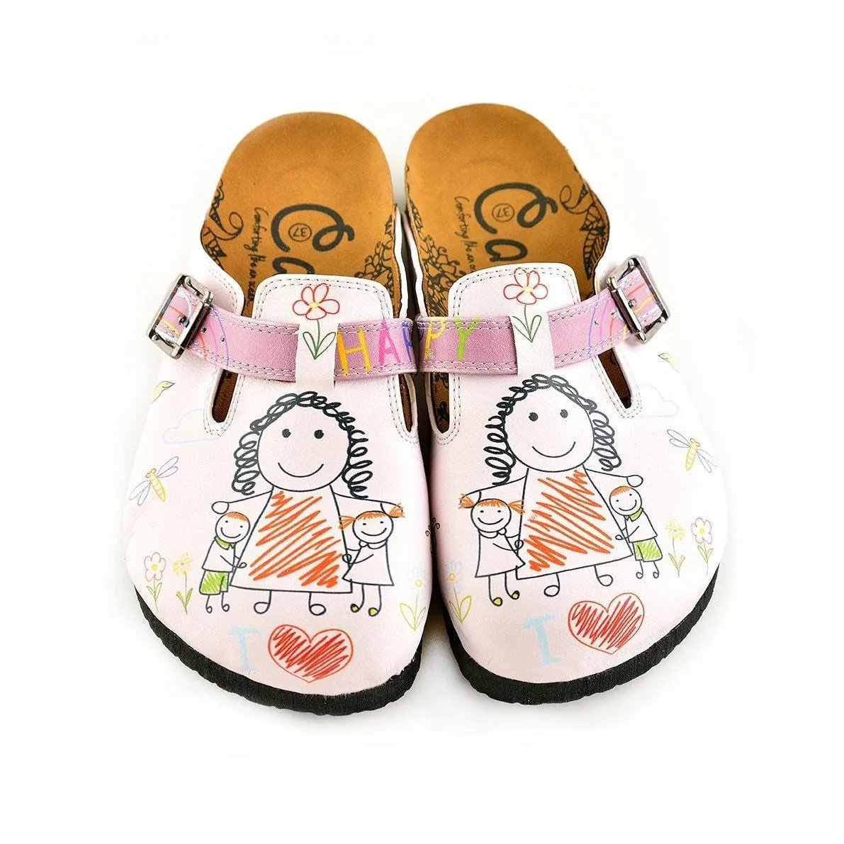 Mom and Kids Clogs WCAL354