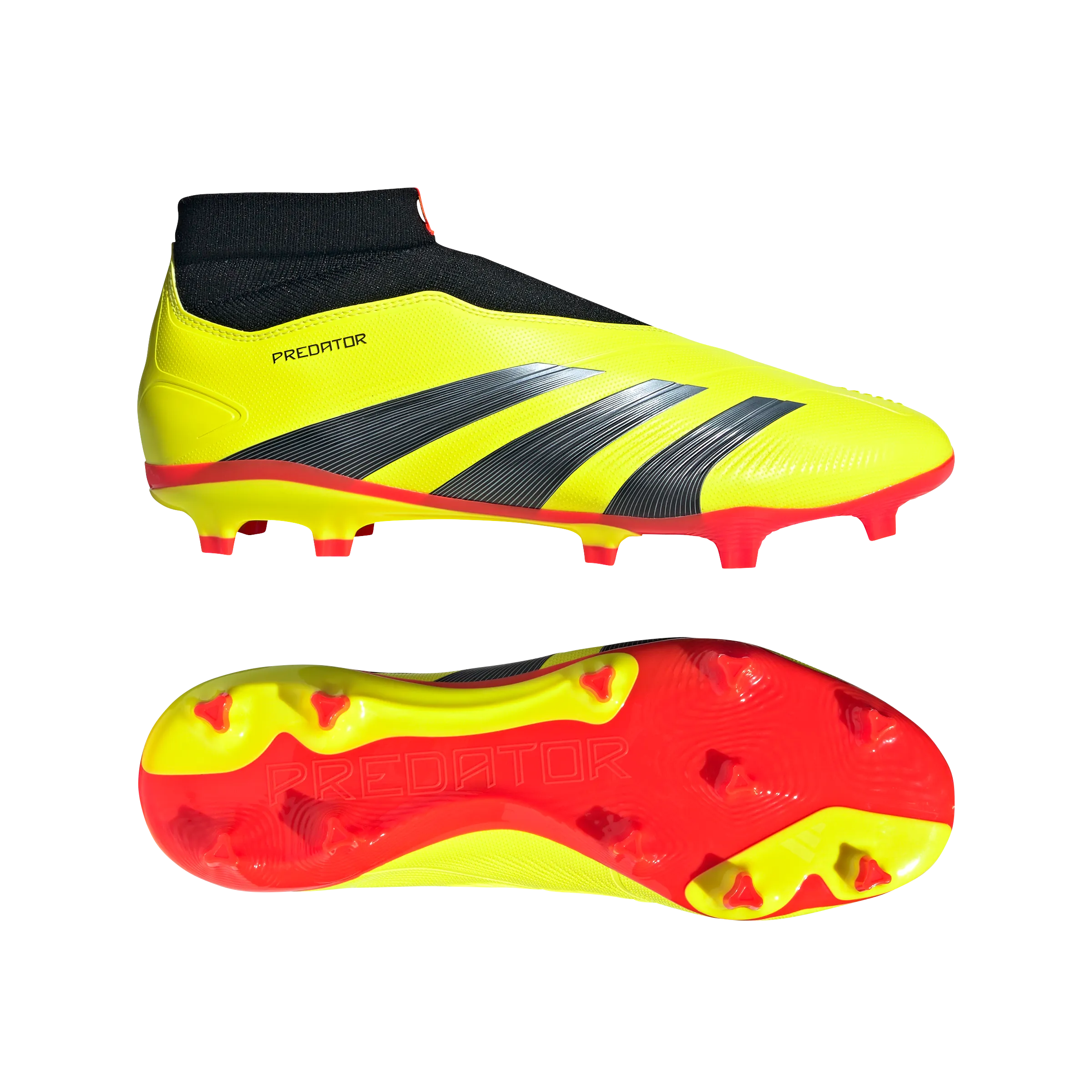 Predator 24 League Laceless Multi-Ground Soccer Boots - Energy Citrus Pack