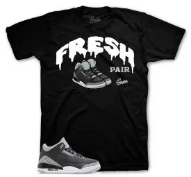 Retro 3 Green Glow Fresh 3s Shirt