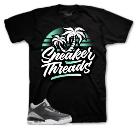 Retro 3 Green Glow ST Palms Shirt