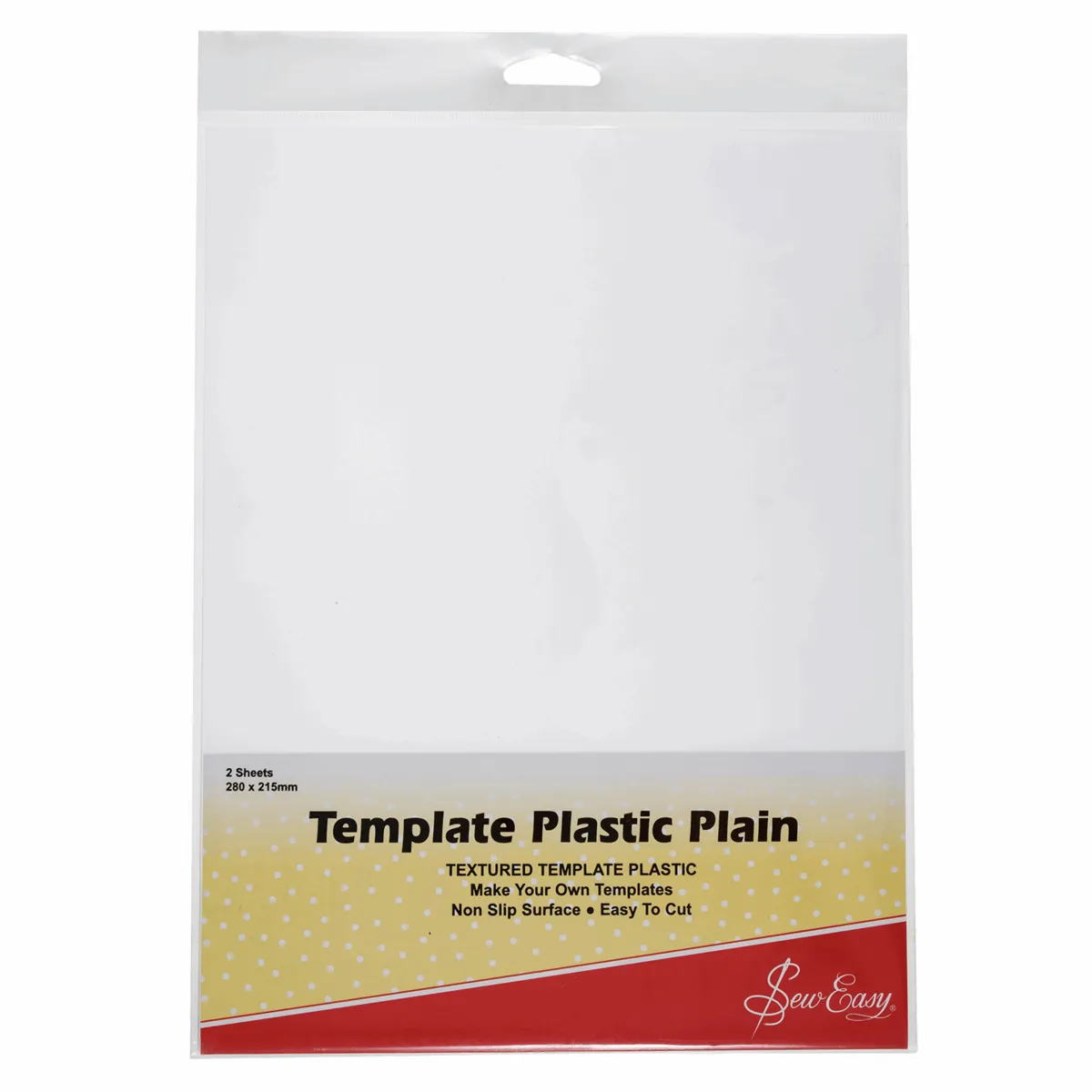 Sew Easy Plastic Template - Plain