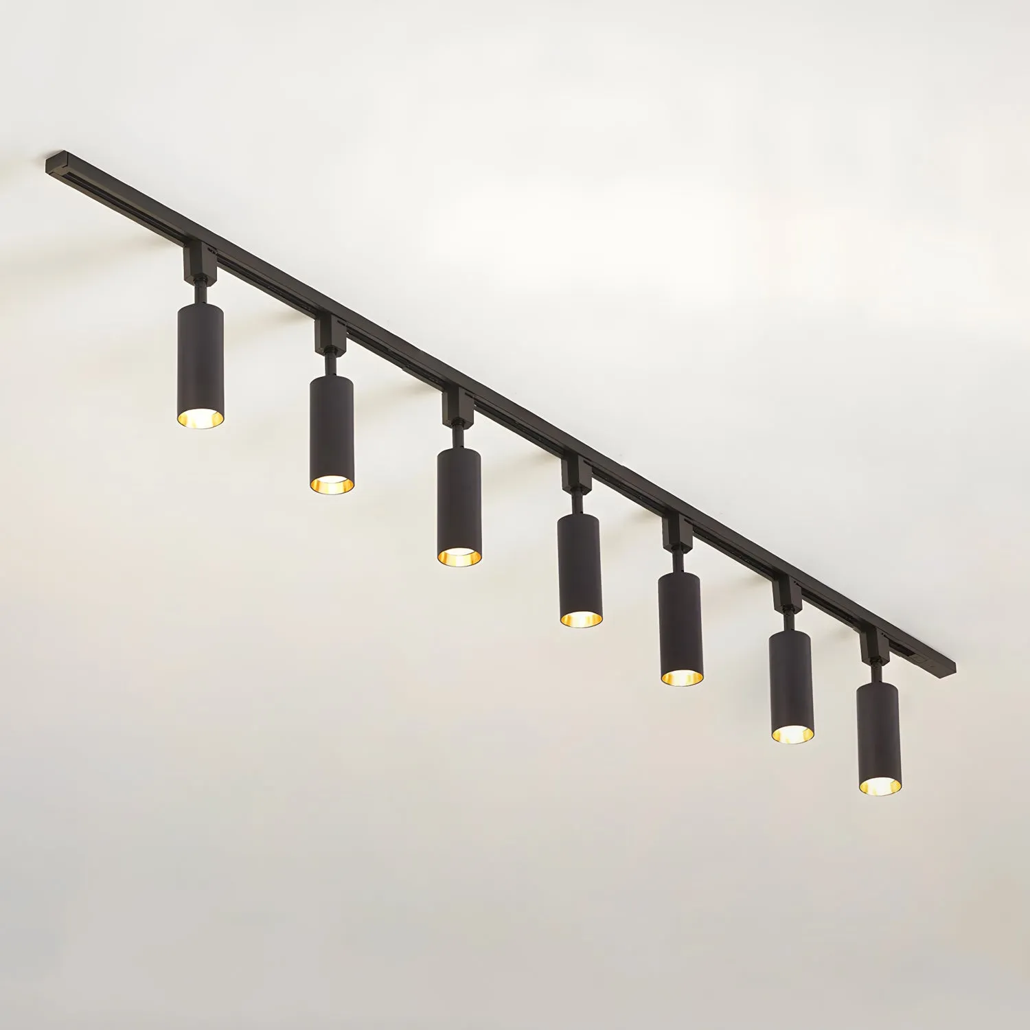 Sleek Cylinder Track Light