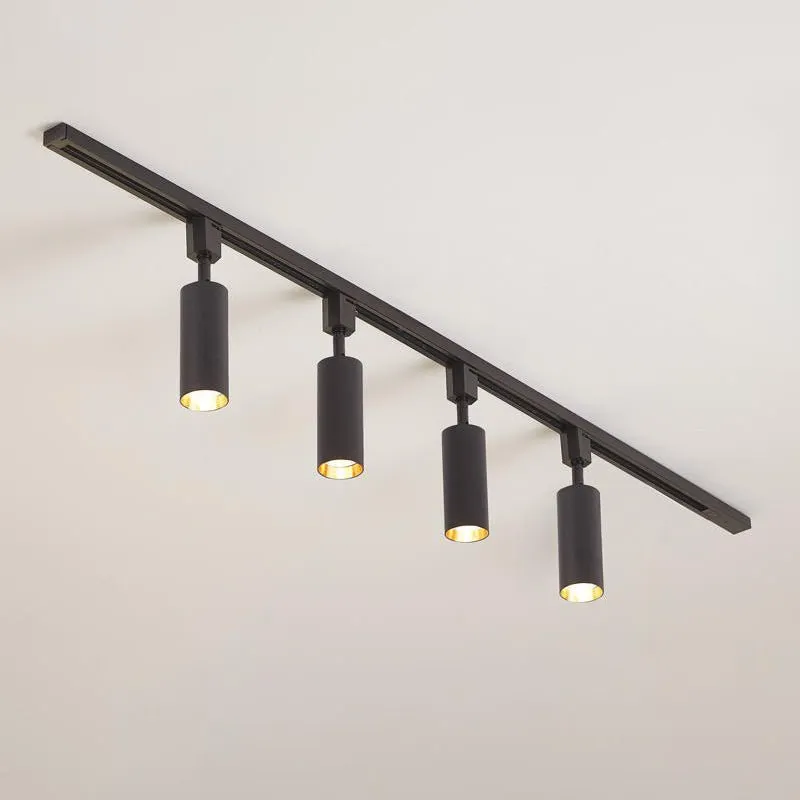 Sleek Cylinder Track Light