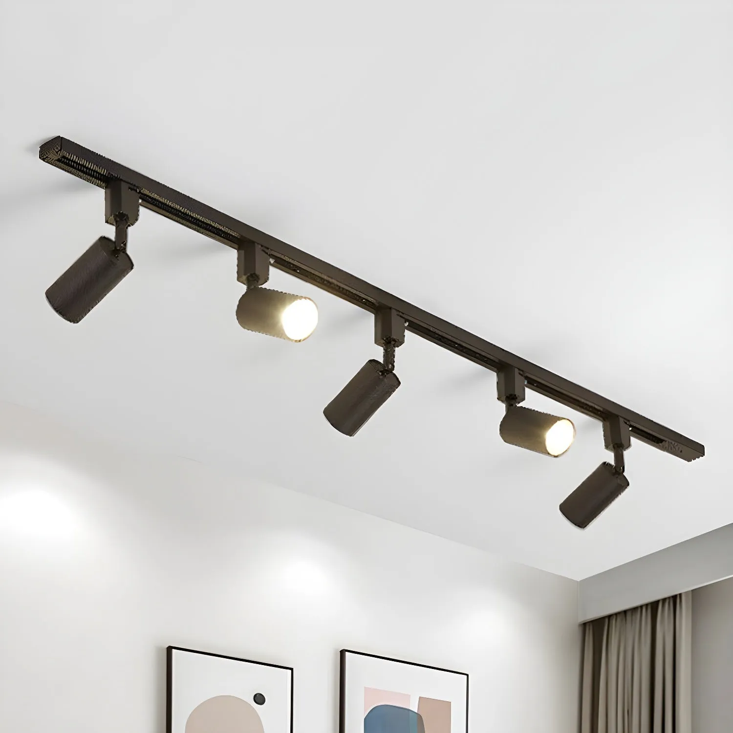 Sleek Cylinder Track Light