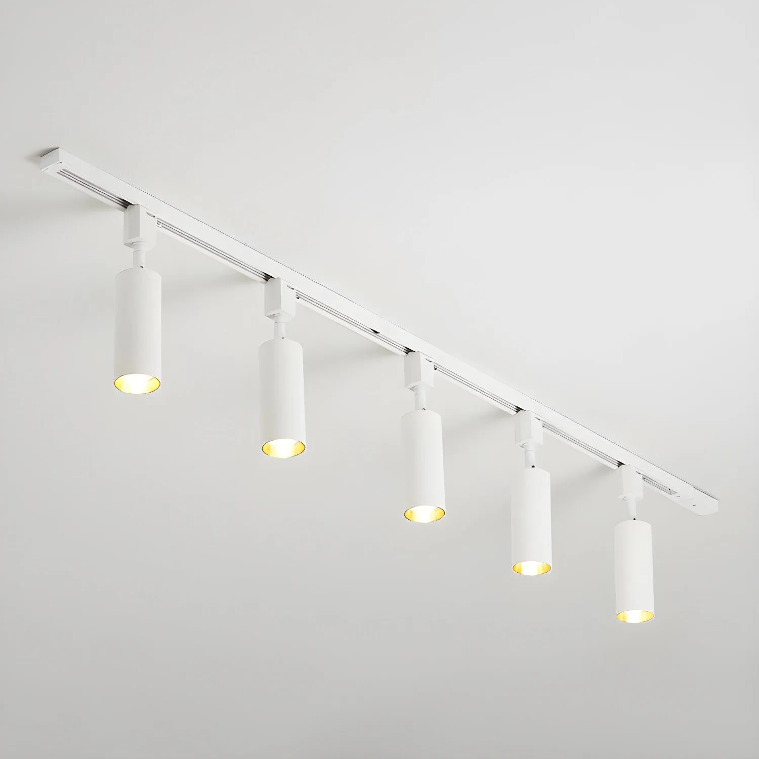 Sleek Cylinder Track Light