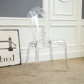 Super Durable Nordic Transparent Dining Chair