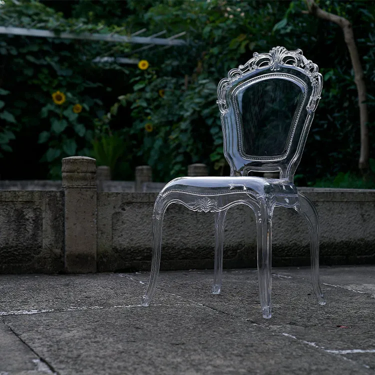 Super Durable Nordic Transparent Dining Chair