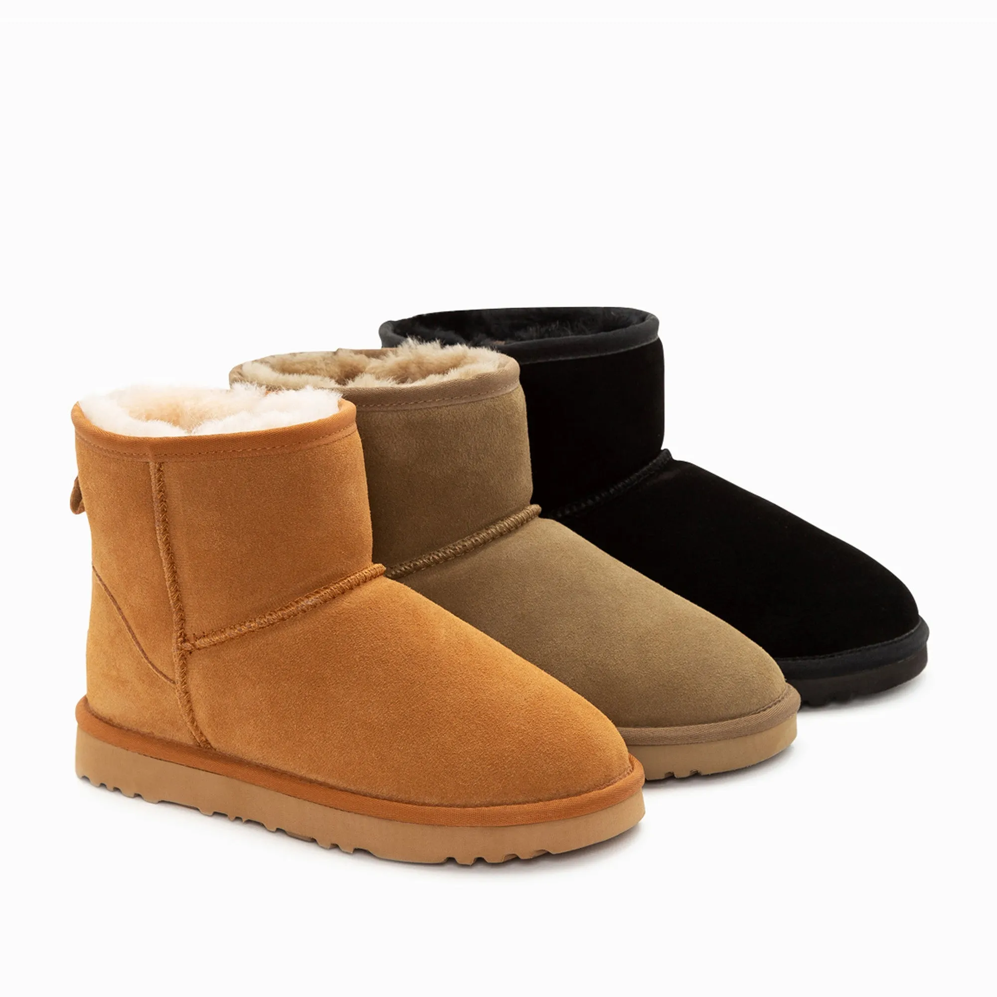 Ugg Boots Genuine Australian Sheepskin Unisex Mini Classic Suede