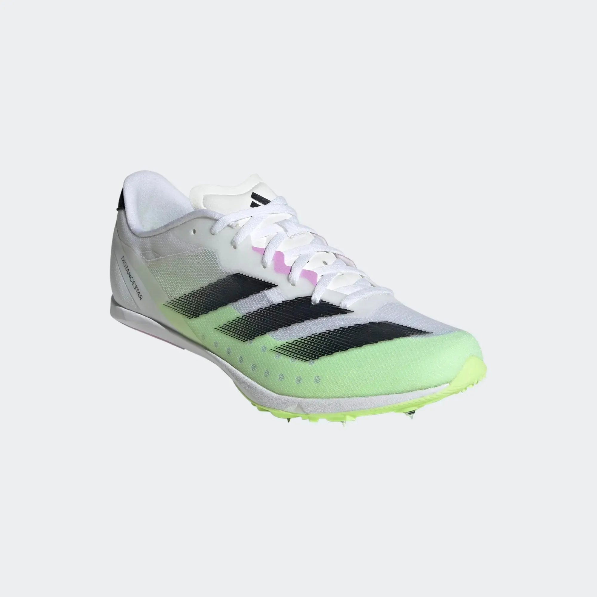 Unisex Distancestar (Footwear White/Core Black/Green)