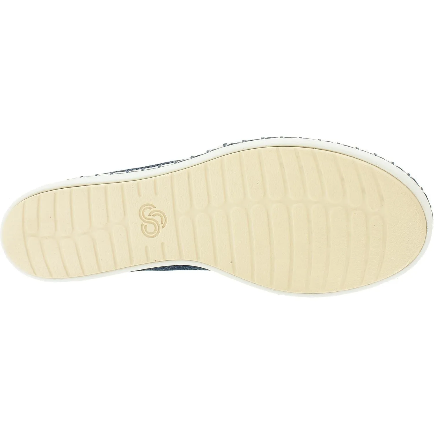 Women's Clarks CS Step Glow Slip Denim Canvas