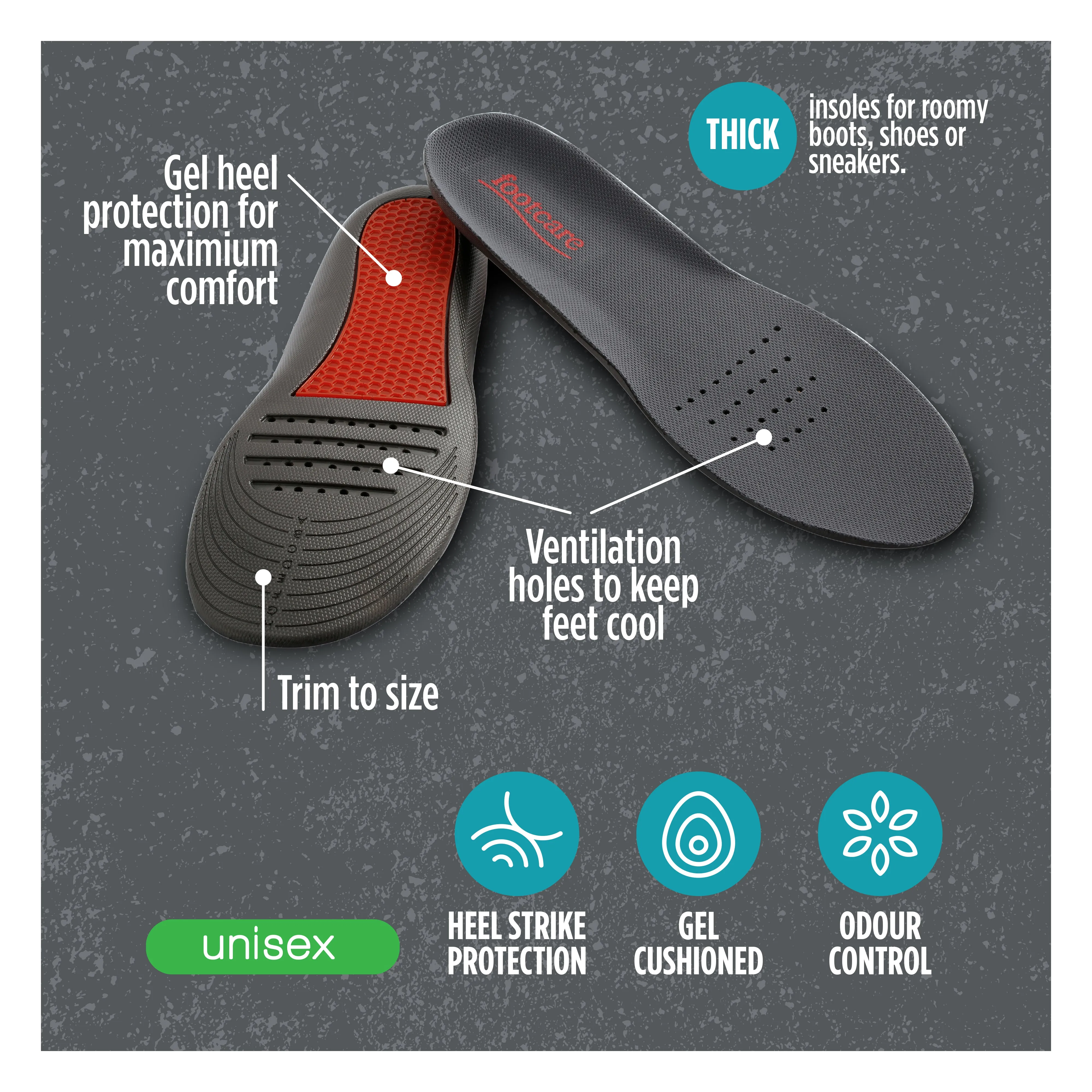 Work Insoles, 1 pair